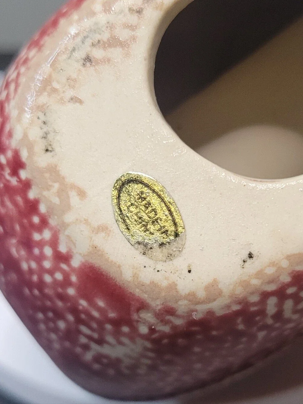Ceramic Apple Napkin Holder